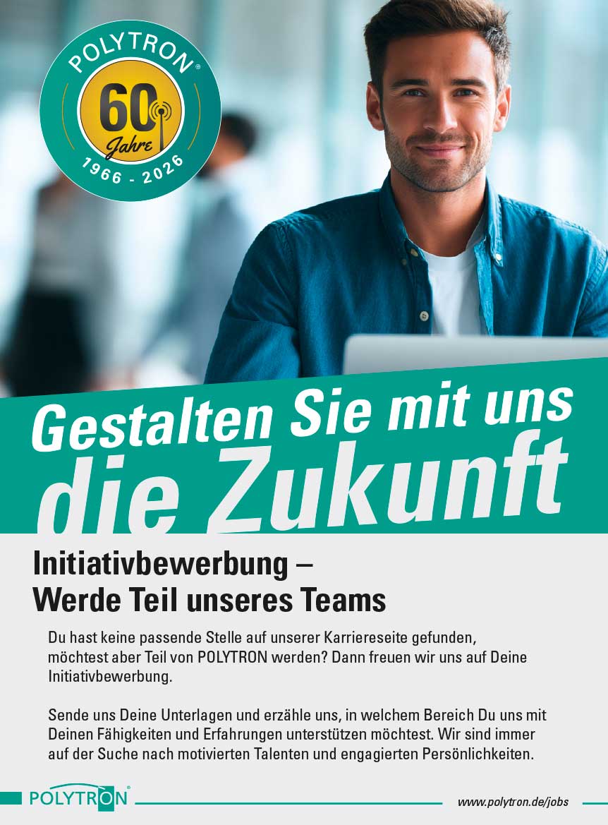 POLYTRON Initiativbewerbung
