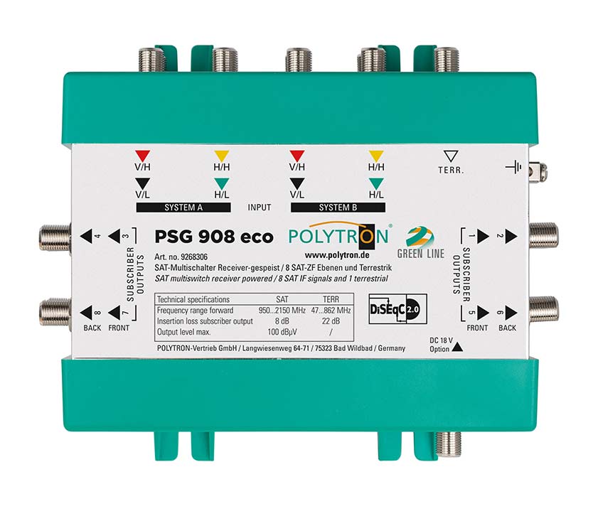 POLYTRON Multischalter 908 Eco